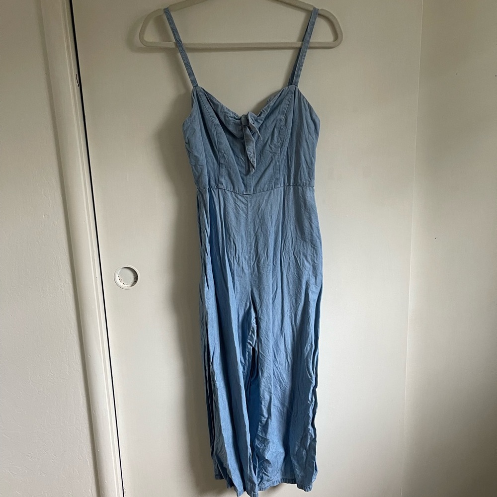 Jean styled jumpsuit - perfect for spring!